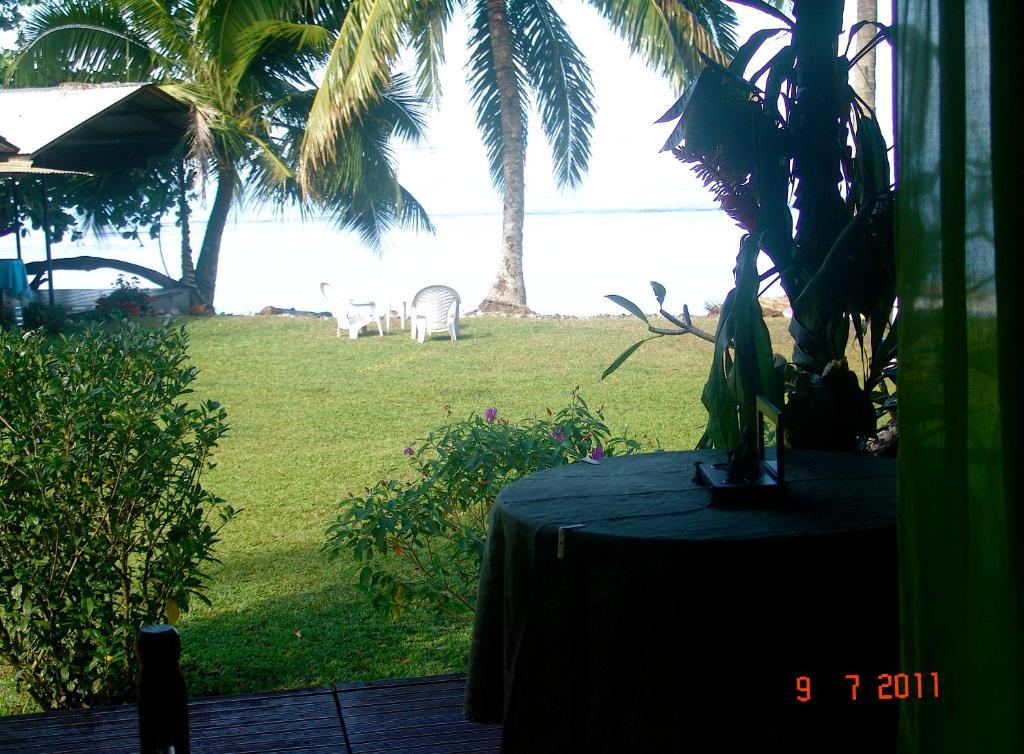 Tauhanihani Village Lodge La Vague Bleue Teahupoo Esterno foto
